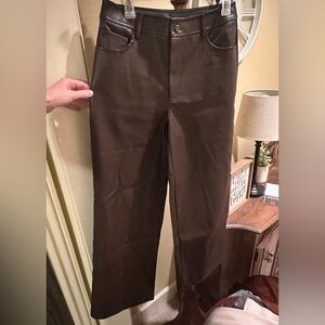 Faux leather Pants